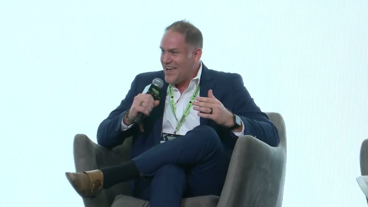 John Wingate at the Bitso Stablecoin conference