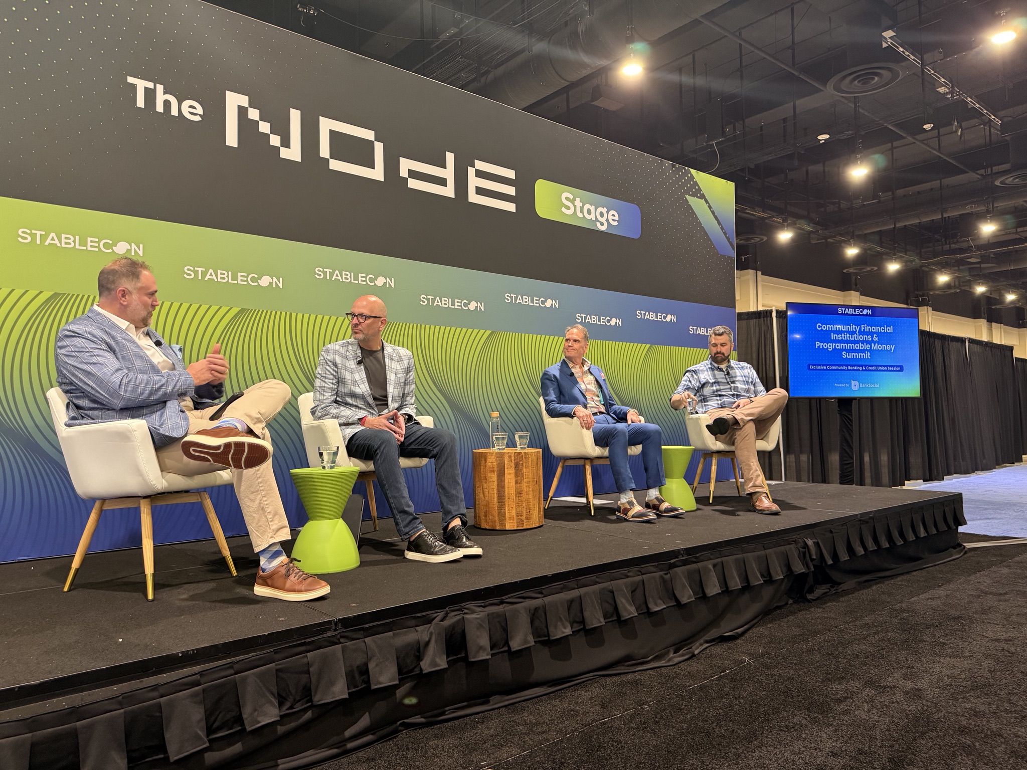 John Wingate on the Node Stage at StableCon, the BankSocial Programmable Money Summit